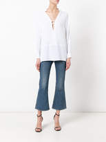 Thumbnail for your product : Dondup V-neck longsleeved blouse