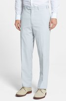 Thumbnail for your product : JB Britches 'Torino' Flat Front Cotton Blend Trousers