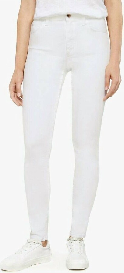 Joe's Jeans Flawless The Charlie Hennie High Rise Skinny-Ankle Jeans In White