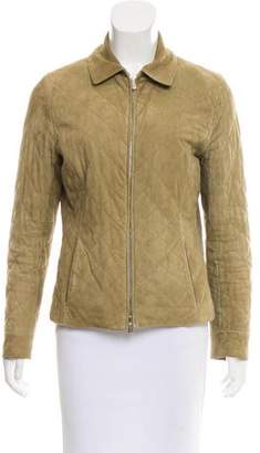 Loro Piana Suede Quilted Jacket