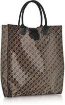 Thumbnail for your product : Gherardini Signature Coated Canvas Softy Foldable Tote Bag