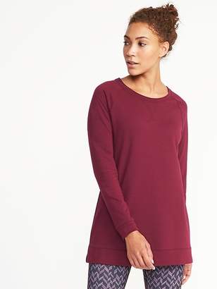 Old Navy French-Terry Sweatshirt Tunic for Women
