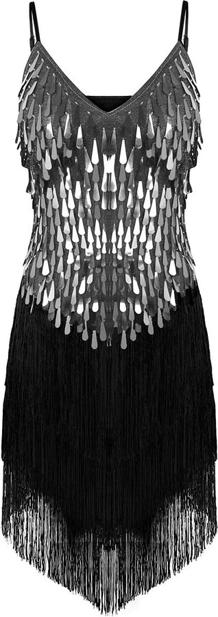 black and silver clothes