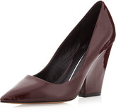 Thumbnail for your product : Dolce Vita Samar Patent Wedge Pump, Burgundy
