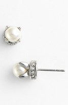 Thumbnail for your product : Rebecca Minkoff 'Curbs' Faux Pearl Stud Earrings