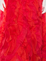 Thumbnail for your product : Oscar de la Renta Ruffled Evening Gown