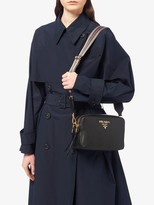 Thumbnail for your product : Prada Double-Zip Shoulder Bag