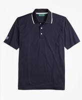 Thumbnail for your product : Brooks Brothers St Andrews Links Textured Diamond Golf Polo Shirt