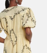 Thumbnail for your product : Ganni Floral georgette minidress