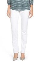 Thumbnail for your product : Jag Jeans 'Peri' Pull-On Stretch Straight Leg Jeans (White) (Regular & Petite)