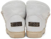 Thumbnail for your product : Mou White Mini Eskimo Sneaker Boots