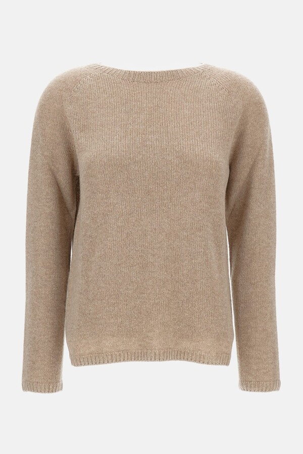 Crewneck Cashmere Blend Pullover