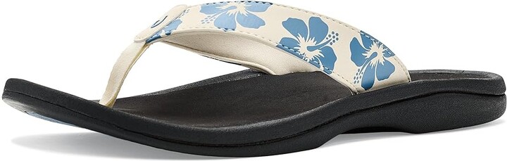 OluKai Ohana W Women's Sandals White Sand/Pua : 10 B - Medium Synthetic