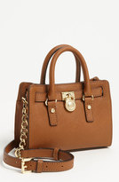 Thumbnail for your product : MICHAEL Michael Kors 'Hamilton - Mini' Leather Messenger Bag