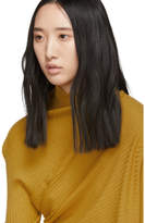 Thumbnail for your product : Marques Almeida Yellow Draped Jumper Turtleneck