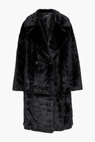 Thumbnail for your product : DKNY Double-breasted faux fur coat