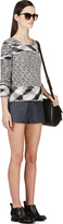 Thumbnail for your product : Surface to Air Grey Cotton Knit Life Jumper Sweater