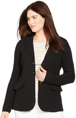 Lauren Ralph Lauren Plus Size Sweater Blazer
