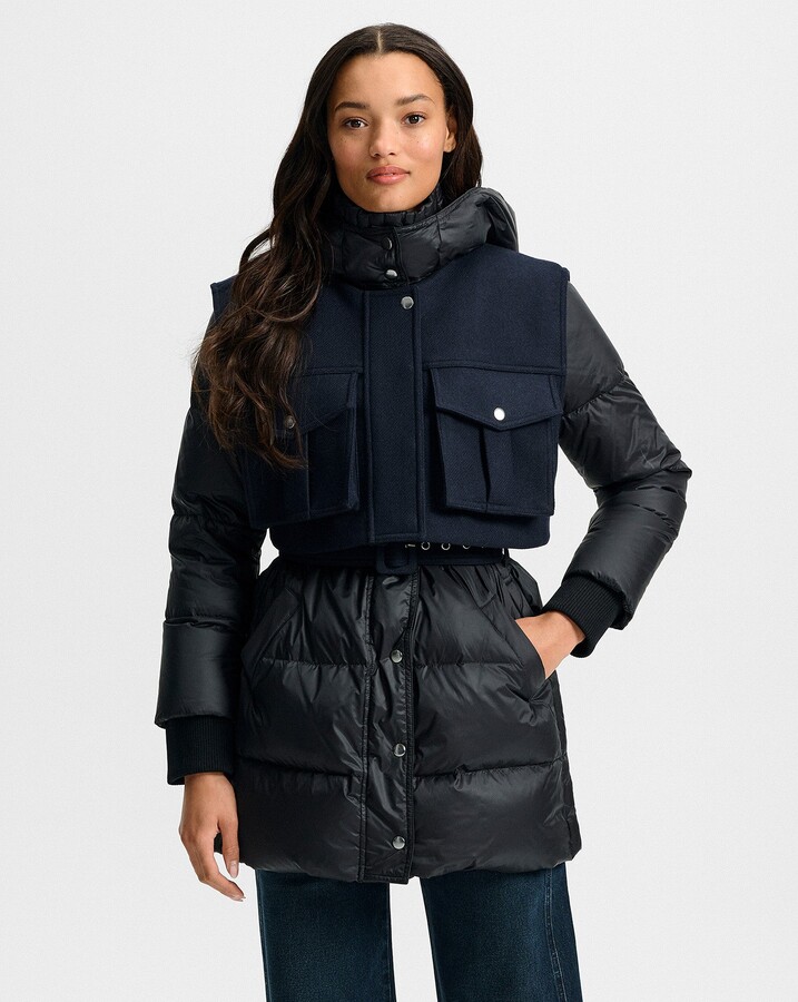 Jarvis Layered Puffer Coat
