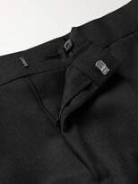 Thumbnail for your product : Caruso Tapered Pleated Wool Trousers