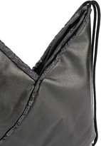 Thumbnail for your product : MM6 MAISON MARGIELA geometric drawstring backpack