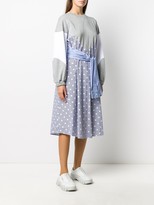Thumbnail for your product : Sjyp Panelled Flared Dress