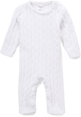 cable knit baby grow