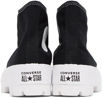 Converse Black Chuck Taylor All Star Lugged High Sneakers