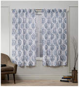 Blue Damask Curtains Shopstyle