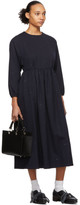 Thumbnail for your product : Blue Blue Japan Navy Wool Starry Night Dolman Sleeve Dress