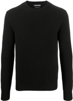 Thumbnail for your product : Tom Ford Cashmere Ribbed-Knit Jumper