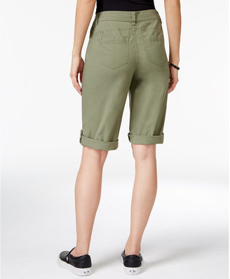 Style&Co. Style & Co Style & Co Petite Cuffed Bermuda Shorts, Created for Macy's