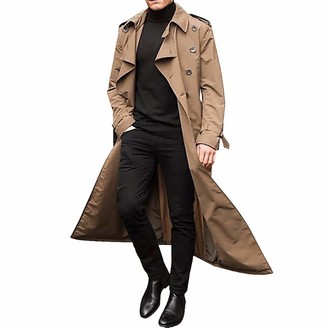 Long Trench Coats For Men | Shop the world's largest collection of fashion  | ShopStyle UK