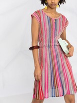 Thumbnail for your product : M Missoni Colour-Block Short-Sleeved Dress