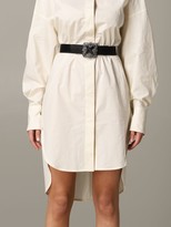 Thumbnail for your product : Manolo Blahnik Hangisi Belt In Satin With Rhinestone Buckle