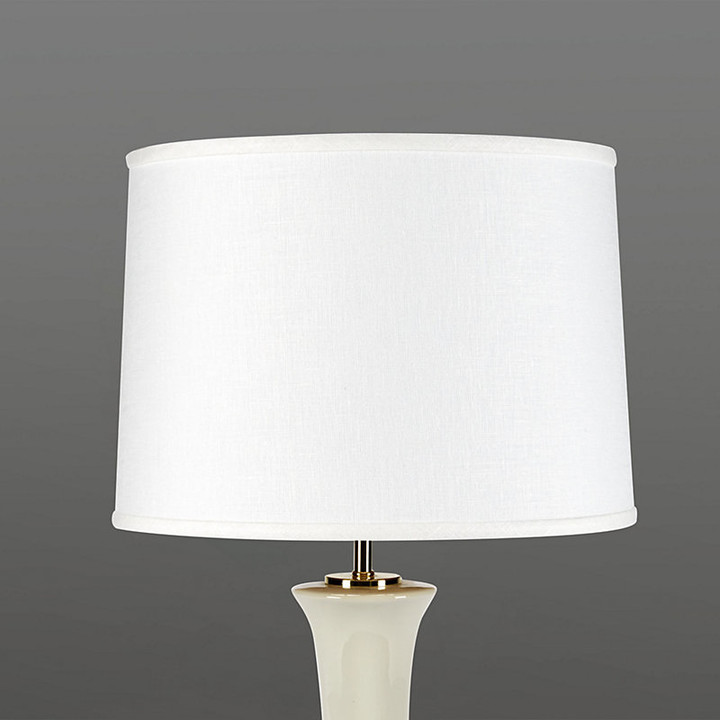 Ballard Designs Linen Tapered Drum Lamp Shade Ivory 13" ShopStyle