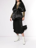 Thumbnail for your product : MM6 MAISON MARGIELA Padded Wrap-Around Scarf