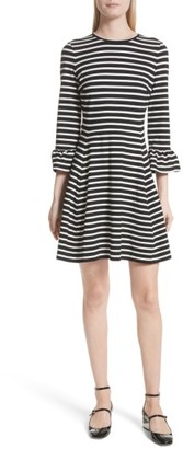 Kate Spade Women's Stripe Fit-And-Flare Dress