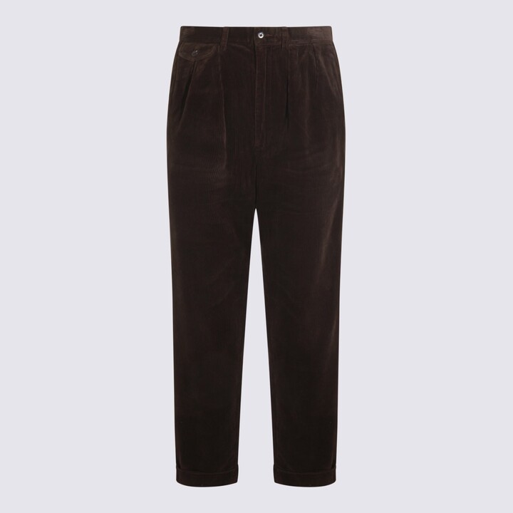 Polo Ralph Lauren Dark Brown Cotton Pants