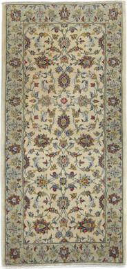 ADMINRUGS One-of-a-Kind Cream Traditional 3X5 Oriental Area Rug