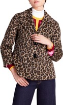 Brushed Leopard Jacket 