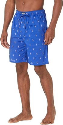 Polo Ralph Lauren All Over Pony Print Sleep Shorts (Rugby Royal/Resort Pink  AOPP) Men's Pajama - ShopStyle Bottoms