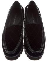 Thumbnail for your product : Donald J Pliner Velvet Round-Toe Loafers