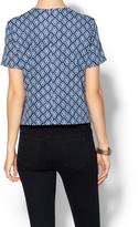 Thumbnail for your product : Piperlime Collection Geo Print Ponte Tee