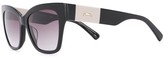 Thumbnail for your product : Longchamp Oversized Frame Sunglasses