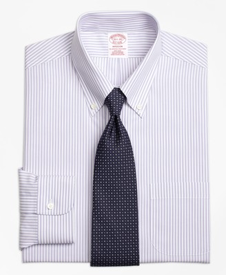 Brooks Brothers Madison Classic-Fit Dress Shirt, Non-Iron Bengal Stripe