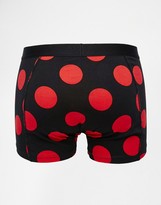 Thumbnail for your product : ASOS 5 Pack Trunks With With Polka Dot  SAVE 28%