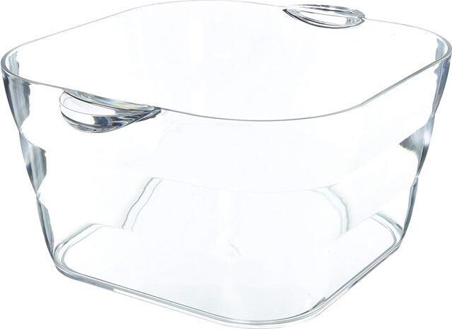 Prodyne Big Square Party Tub, Clear AB18