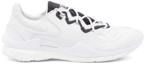 mens white trainers leather