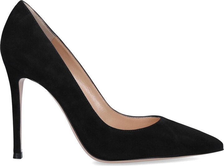 Gianvito Rossi Suede Gianvito Pumps 105
